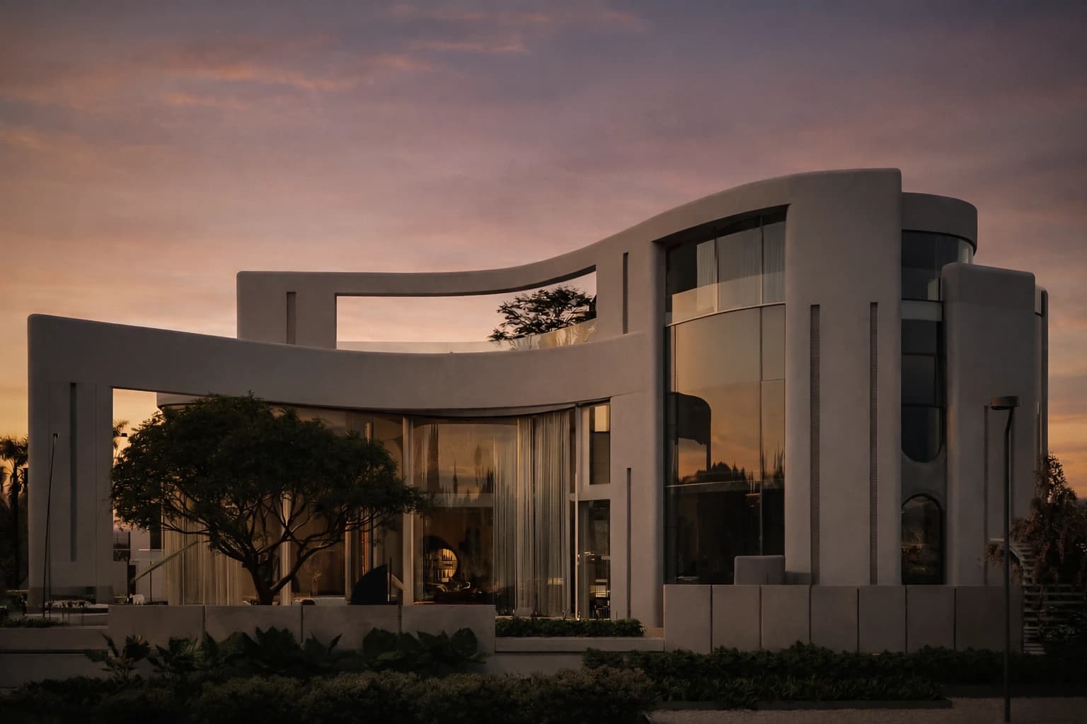 Turnkey villa shell and core development site