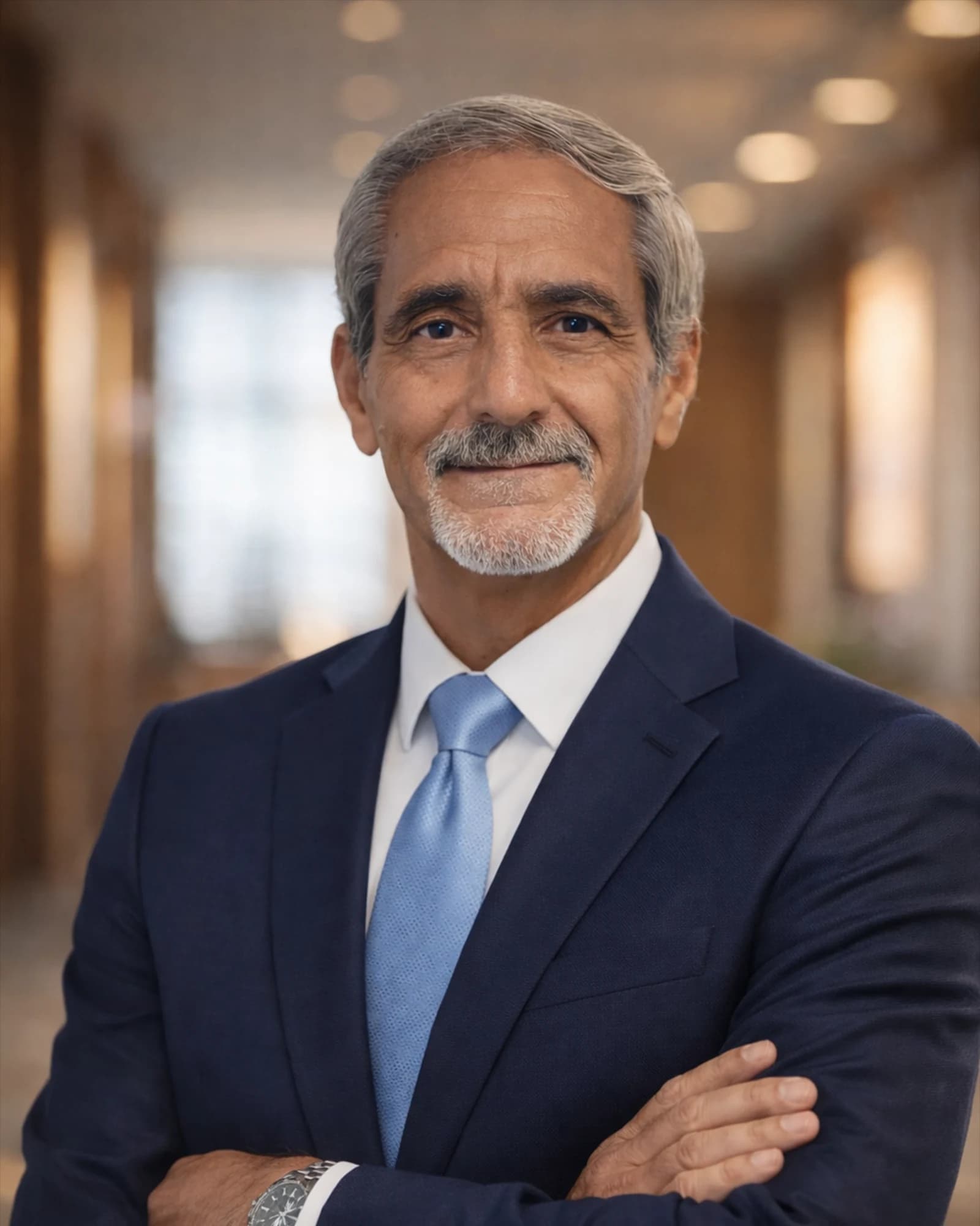 Portrait of Taleb Al-Jassem, Senior Surveyor
